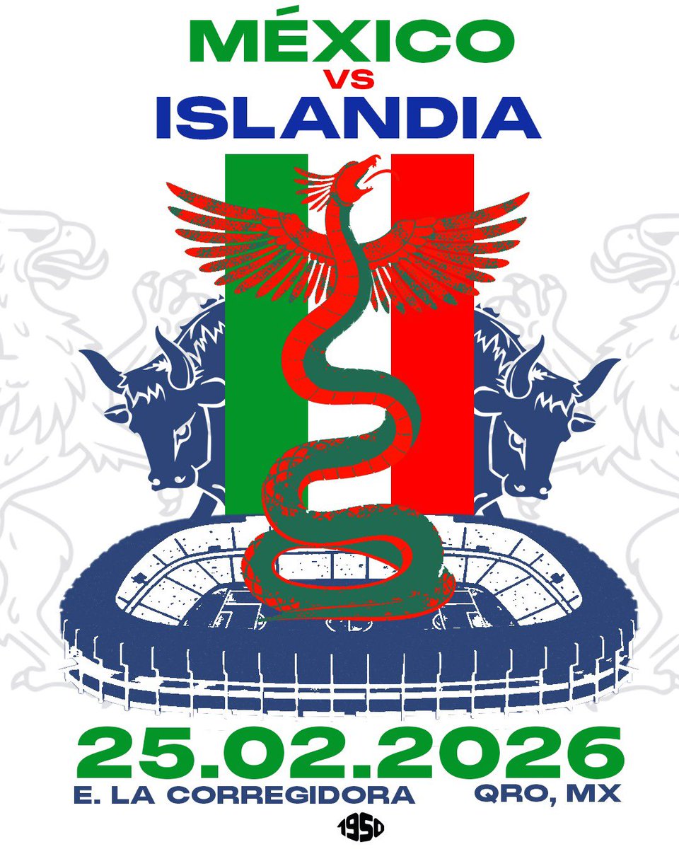 La Selección vuelve a casa.
Nuestro Himno vuelve a retumbar en La Corregidora.

Hoy empieza la fiebre mundialista en Querétaro.

El equipo de todos.
En nuestra Casa. 🇲🇽🏟

México vs Islandia
25.02.2026