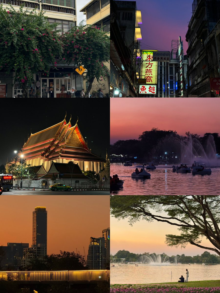 กรุงเทพที่เที่ยวเยอะมากเน้น 1 day trip ได้เลย มาลิสต์ที่เราชอบไปให้ เน้นสวน / วัด / ย่านเมืองเก่าทุกที่ vibe ดี ชวนเพื่อนหรือหวานใจไปเที่ยวได้เลย 

-ถนนพระอาทิตย์
-เยาวราช 
-ย่านท่าเตียน,วัดพระแก้ว
-หอศิลป
-ปากคลองคลาด / สะพานพุทธ 
-คลองโอ่งอ่าง 
-moca 
-สวนรถไฟ
-สวน ฬ 100 ปี /