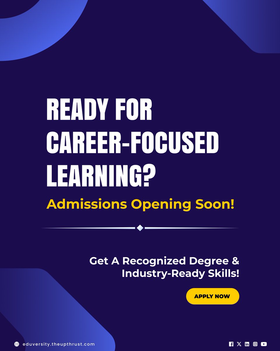 TheUpThrust's tweet photo. Big Announcement....The Upthrust Eduversity has officially signed an MOU with IES UNIVERSITY BHOPAL 

🤝 This partnership brings a new model of career-focused education! 

📢 Enroll Now!

Visit us: https://t.co/HHU9eP824f

#UpthrustEduversity #IESUniversity #Education #Admissions https://t.co/9u5WGU0eHt