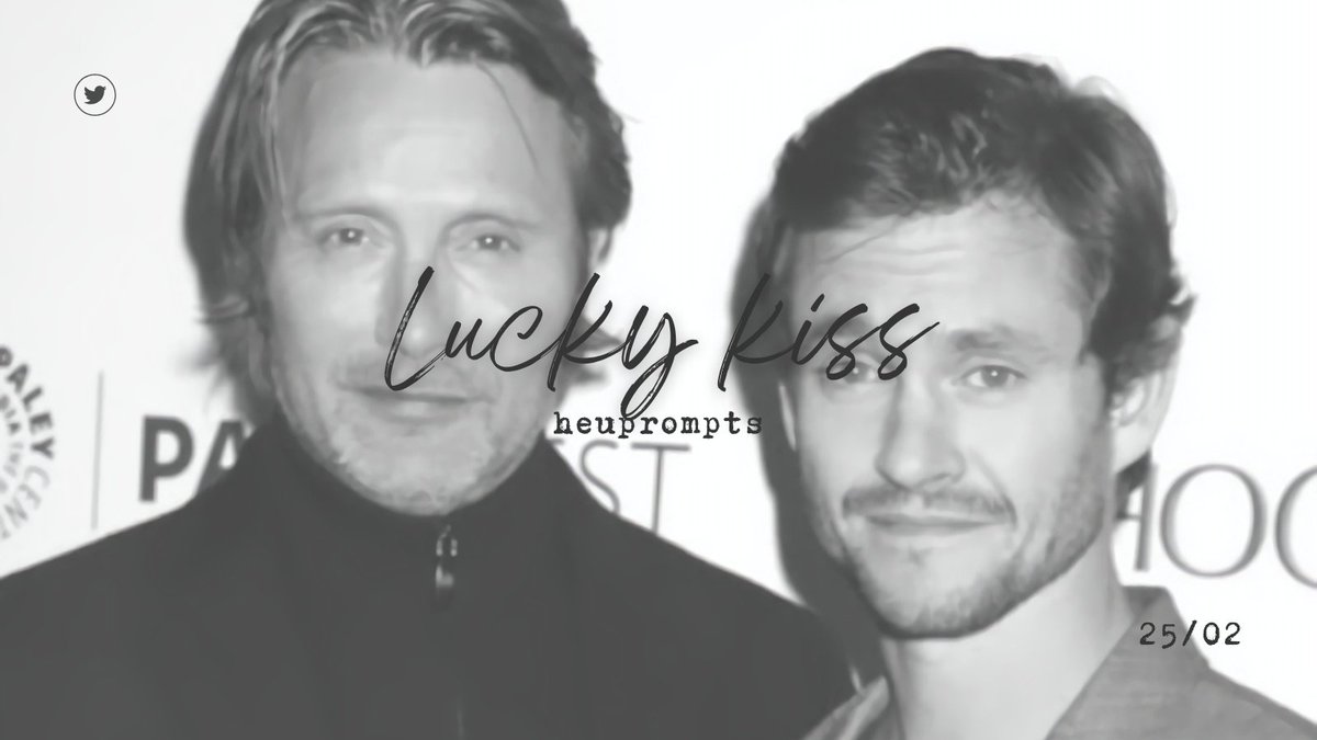 heuprompts's tweet photo. heu prompts!
✦ lucky kiss https://t.co/YPwwboLdZN