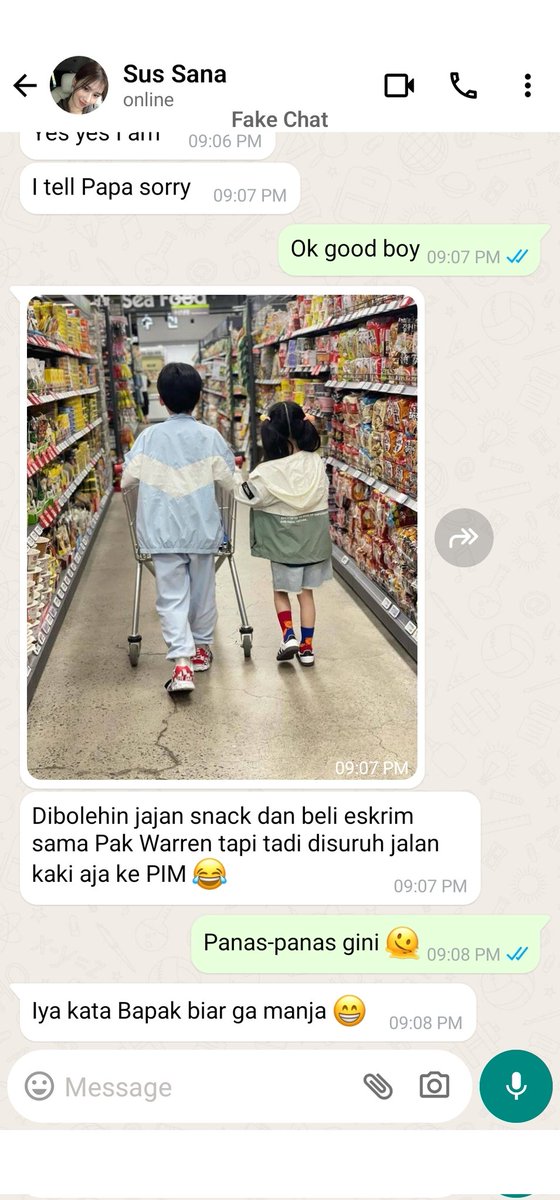 ❓ IH KAK ARINNNN, jd mw liat si kembar di-disiplin-kan warren
💬 Jalan kaki dari rumah (di Jl. Alam Permai) ke PIM 1 tuh sekitar 1,4 km 😂 #arintells  tellonym.me/arin.mw/answer…