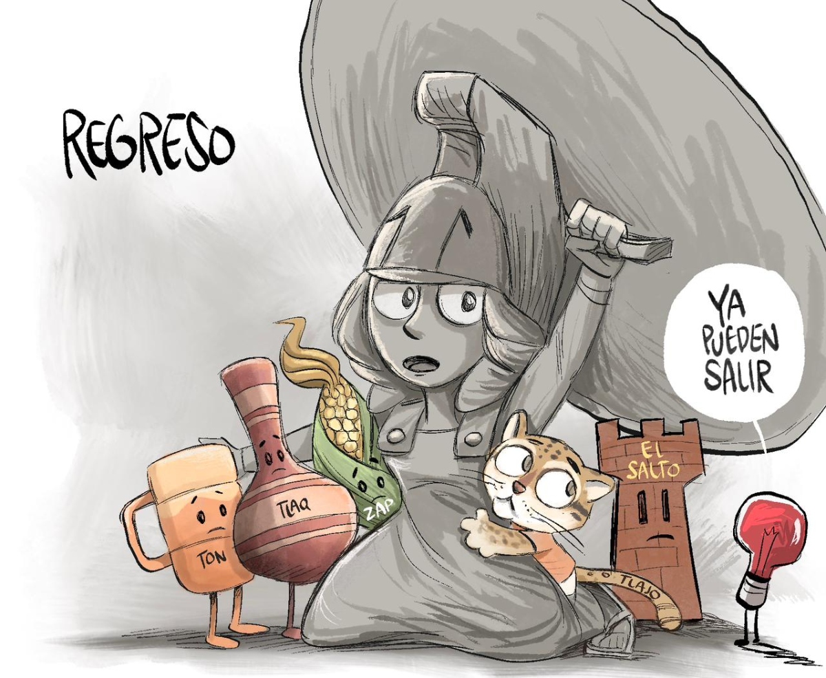 #Cartón Regreso a clases en Jalisco
Todos los cartones en Qucho.com.mx