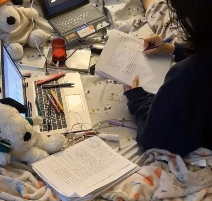babissx_gabi's tweet photo. Tudo que está me ajudando a manter um bom rendimento no cursinho on-line sendo clt, a Thread - 💻✏️
#studytwr #studytwtbr https://t.co/sI6vDJgTff