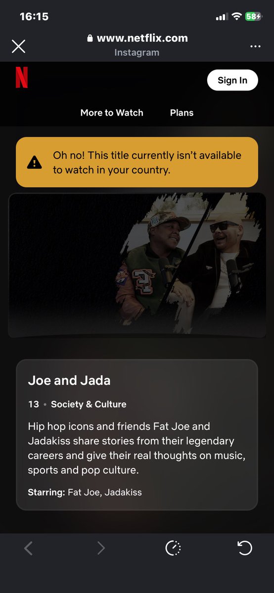 7evenMdana's tweet photo. @fatjoe @Therealkiss @JoeAndJada  fix this shit please we unable to watch the Podcast in SouthAfrica https://t.co/SAm2DBPaGN