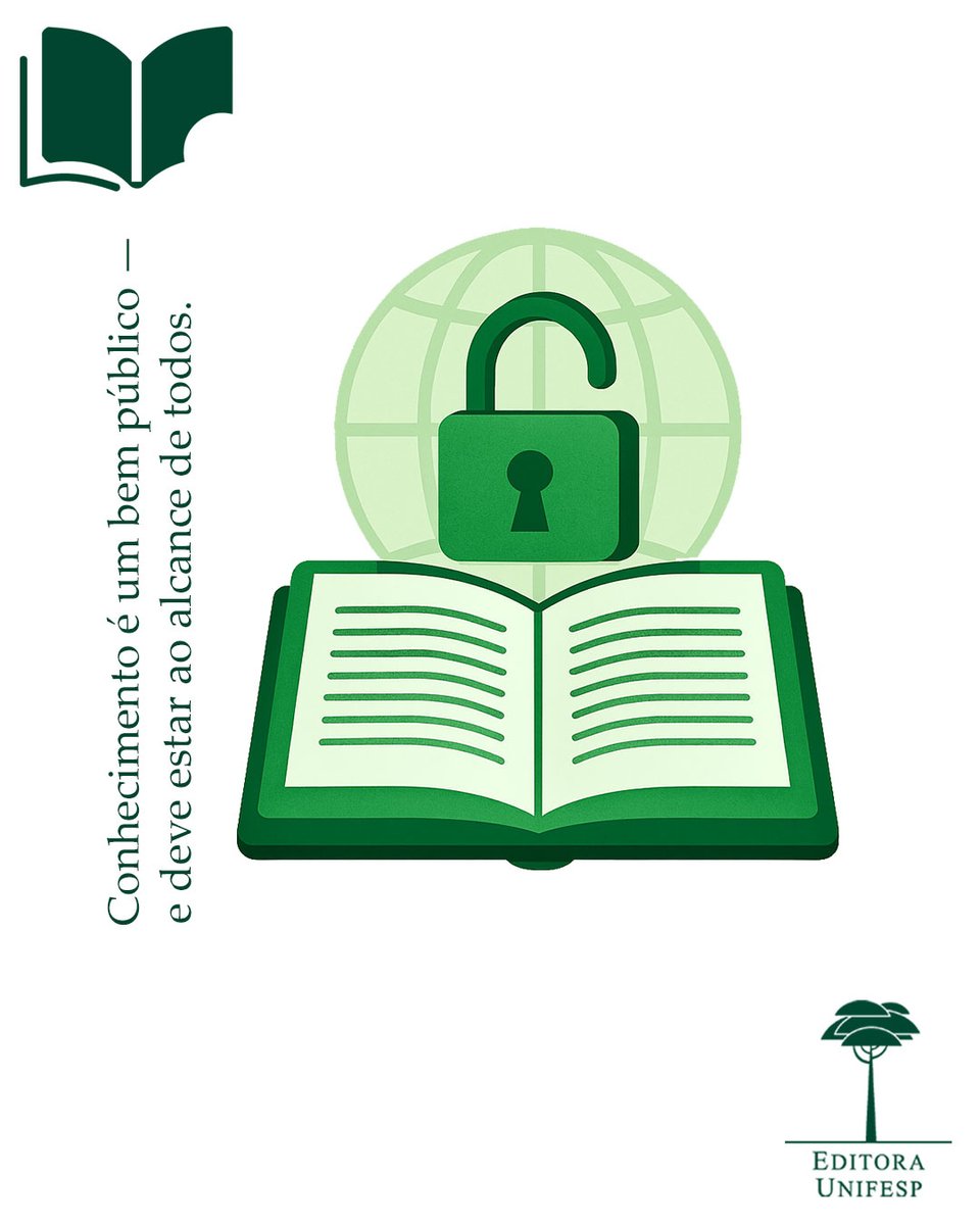 EditoraUnifesp's tweet photo. 📚 Conhecimento livre para todos!
A Editora Unifesp disponibiliza obras em acesso aberto, como Desafios Contemporâneos da Linguística Aplicada e O Golpe de 2016.
Leia gratuitamente e fortaleça o acesso democrático ao saber. #AcessoAberto #Unifesp #Leitura #EditoraUnifesp https://t.co/g3Dg6CIVMs