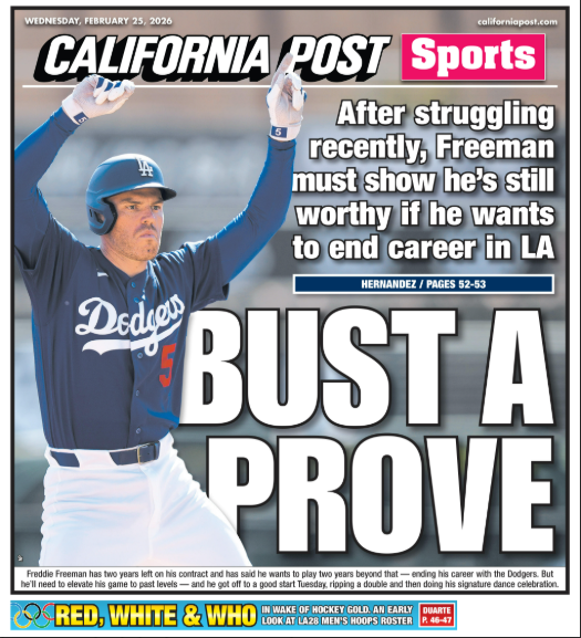 California Post Sports tweet media