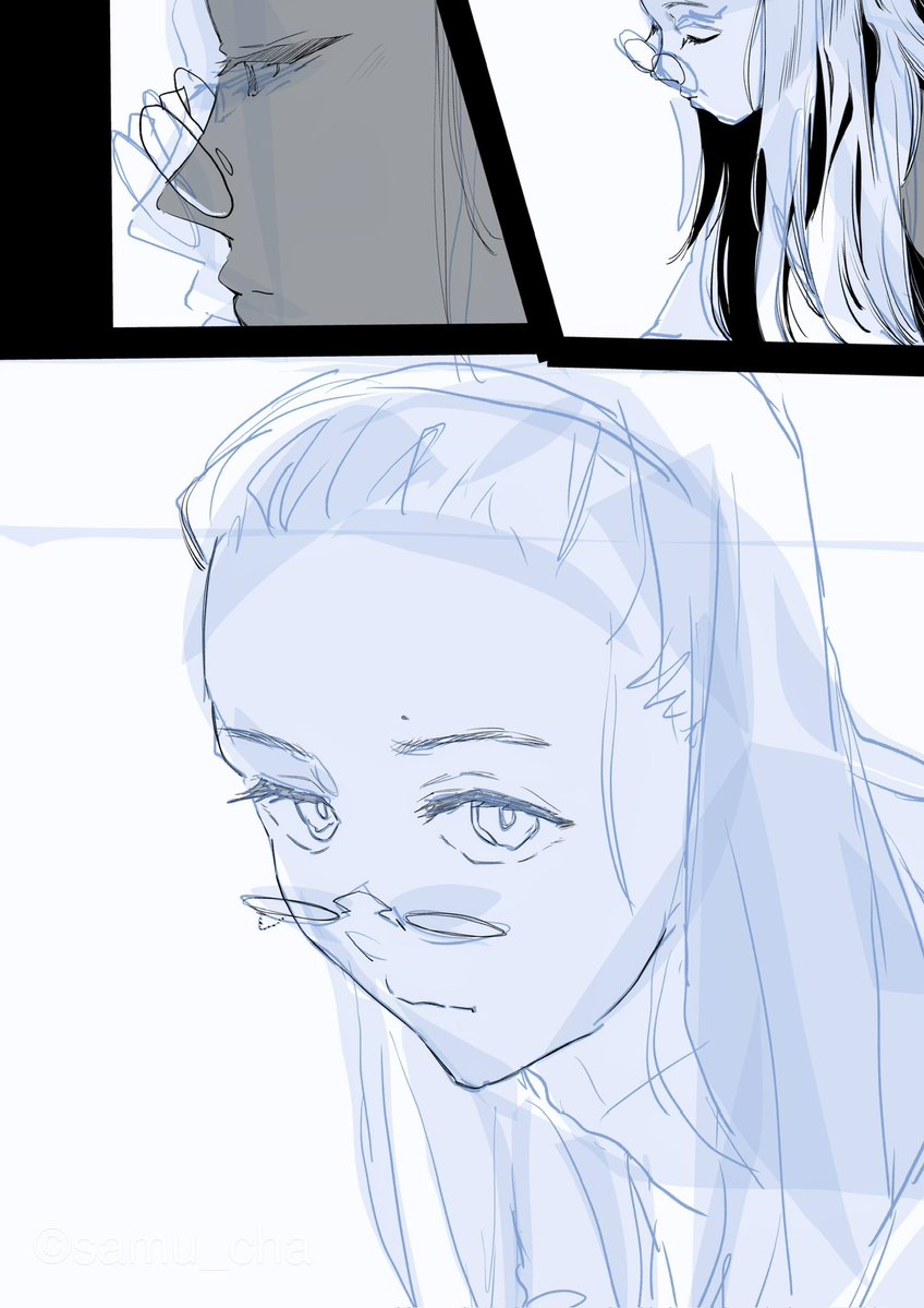 ネームの合間の息抜きに描いてる自作女子が、
自分の癖に刺さりすぎる

過発達な前頭前野がたまらない
気が……強そう 