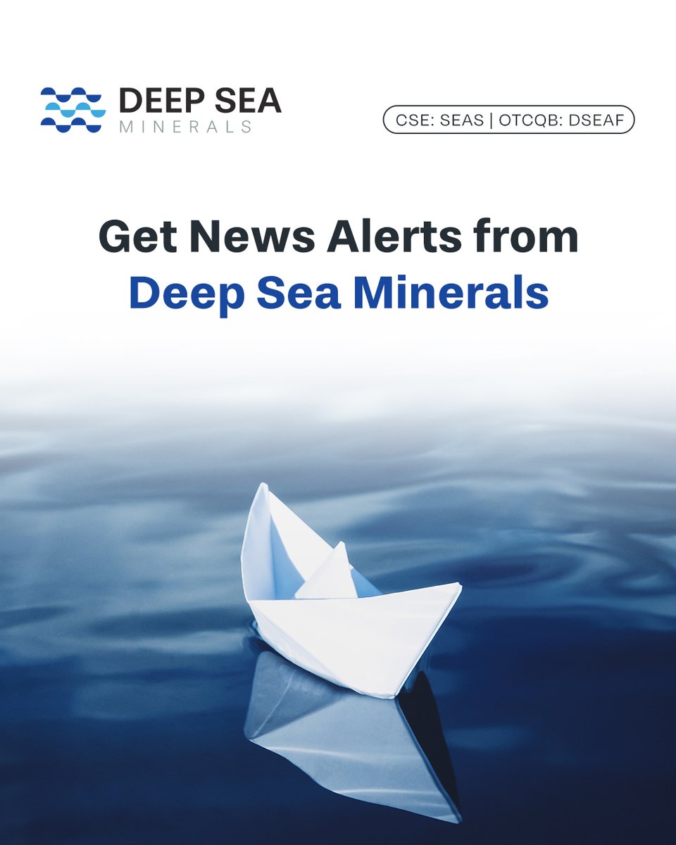 Deep Sea Minerals tweet media