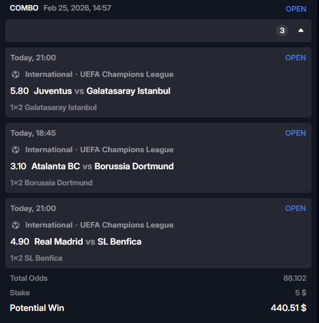 🚨 $100 GIVEAWAY (10x $10)

  If this parlay hits today, I’m giving away $100! 

 10 lucky winners will get $10 each!🥳

 1. Like this tweet
 2. Retweet
 3. Follow me 

I will send the $10 directly to each winner's
<a href="/bitfortune/">BITFORTUNE</a> USDC (solana) deposit address.
 
Don't have a