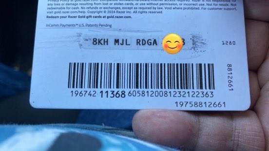 corrina69533's tweet photo. Got this this afternoon at work newly purchased $200X2 I will pick in CS https://t.co/dQ5qRoOtyw