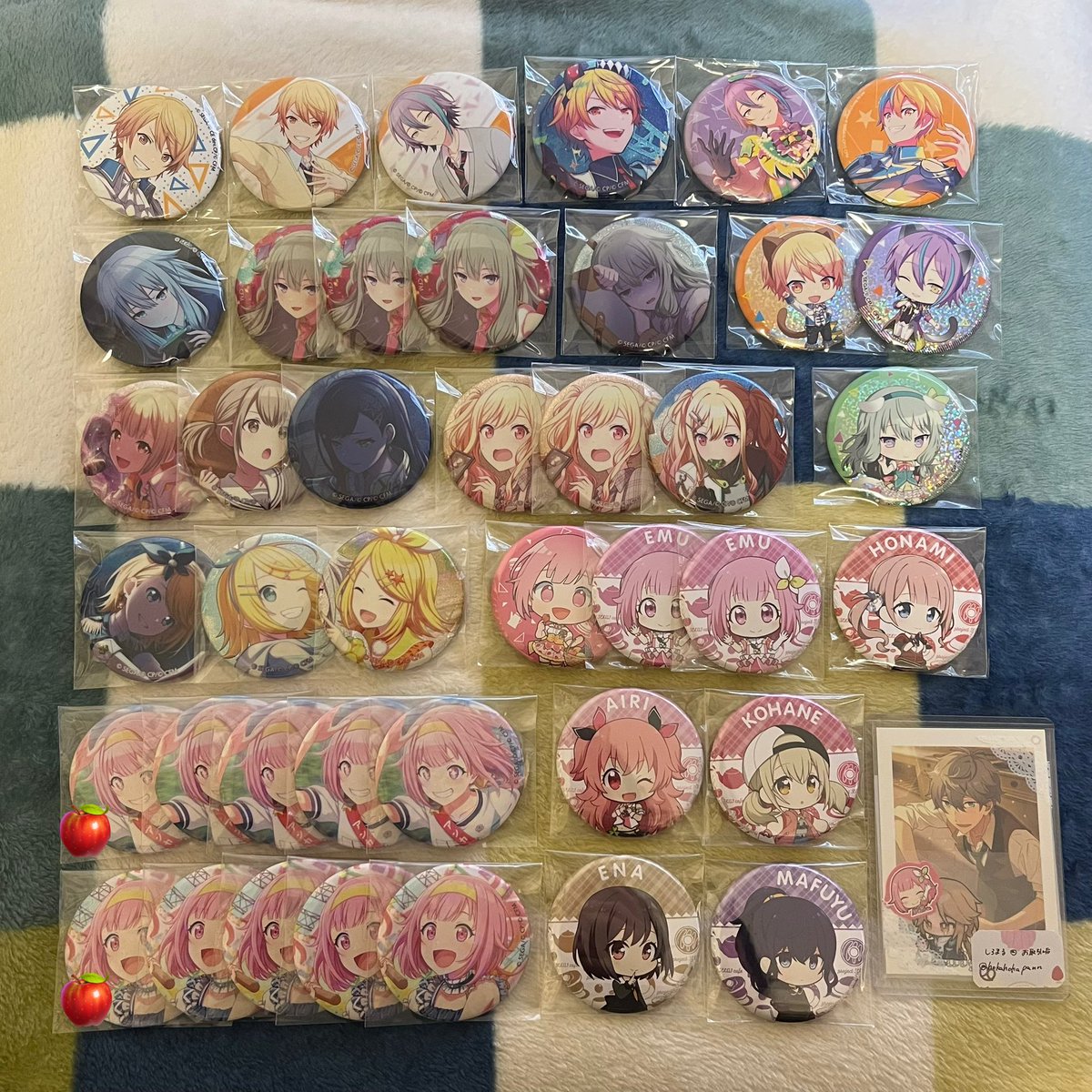 交換/譲渡】プロセカ グリッター缶バッジ グリ缶 《譲》画像のもの