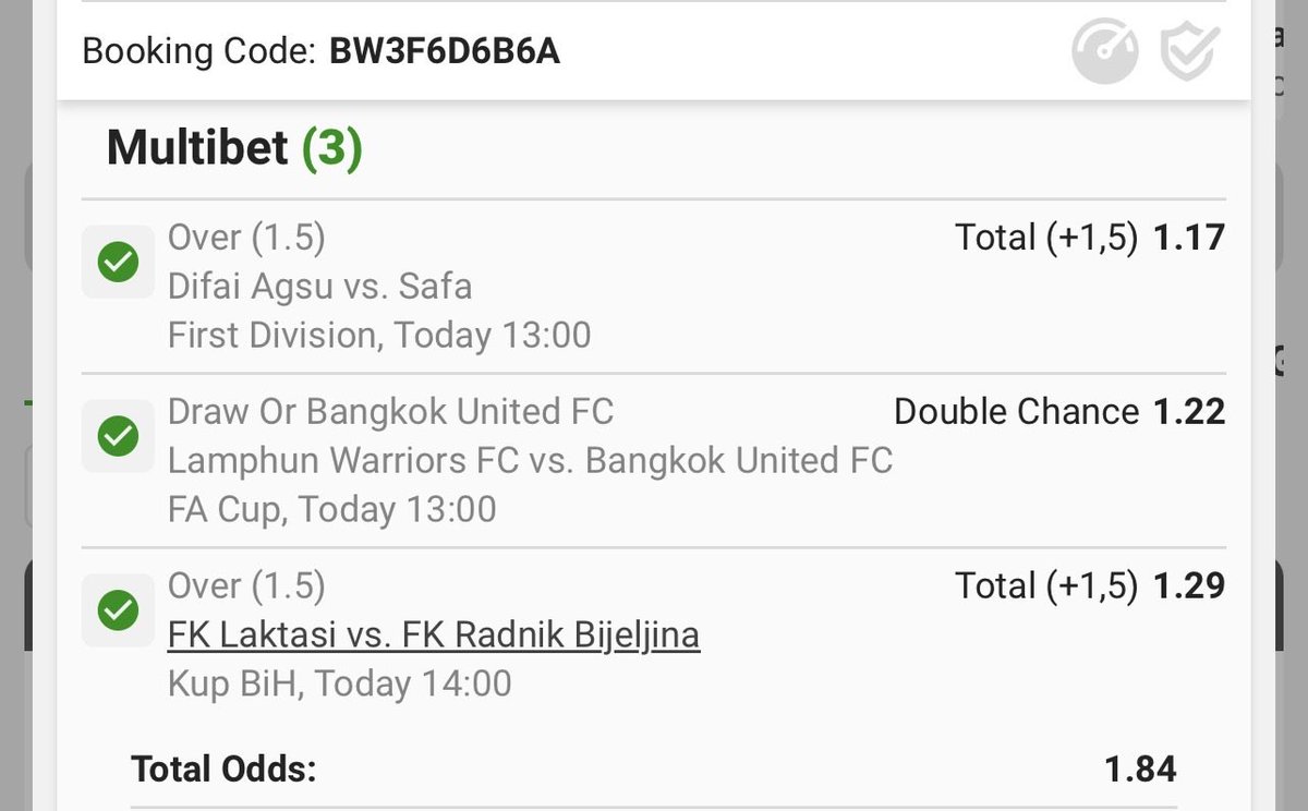 lebaba_007's tweet photo. Boom 💥 💥💥
#betway 
#betwayslip https://t.co/GwWSN4KoCU