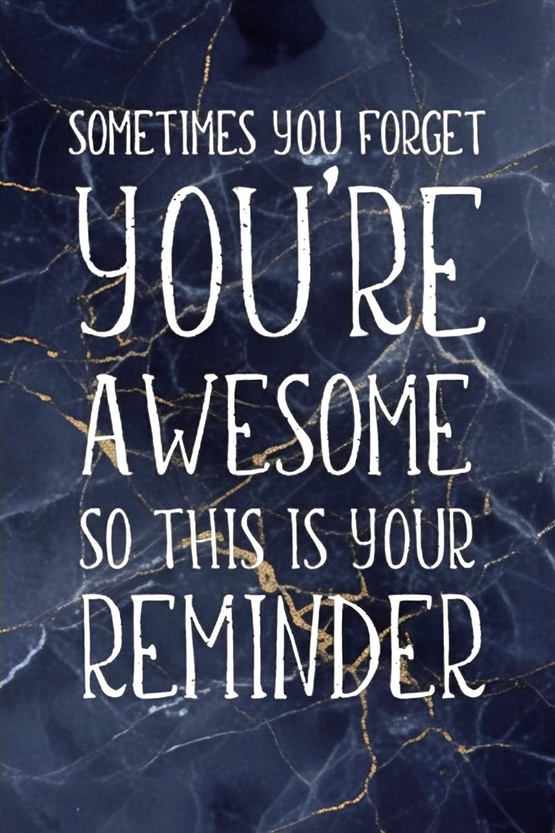 You're Awesome! 🫶