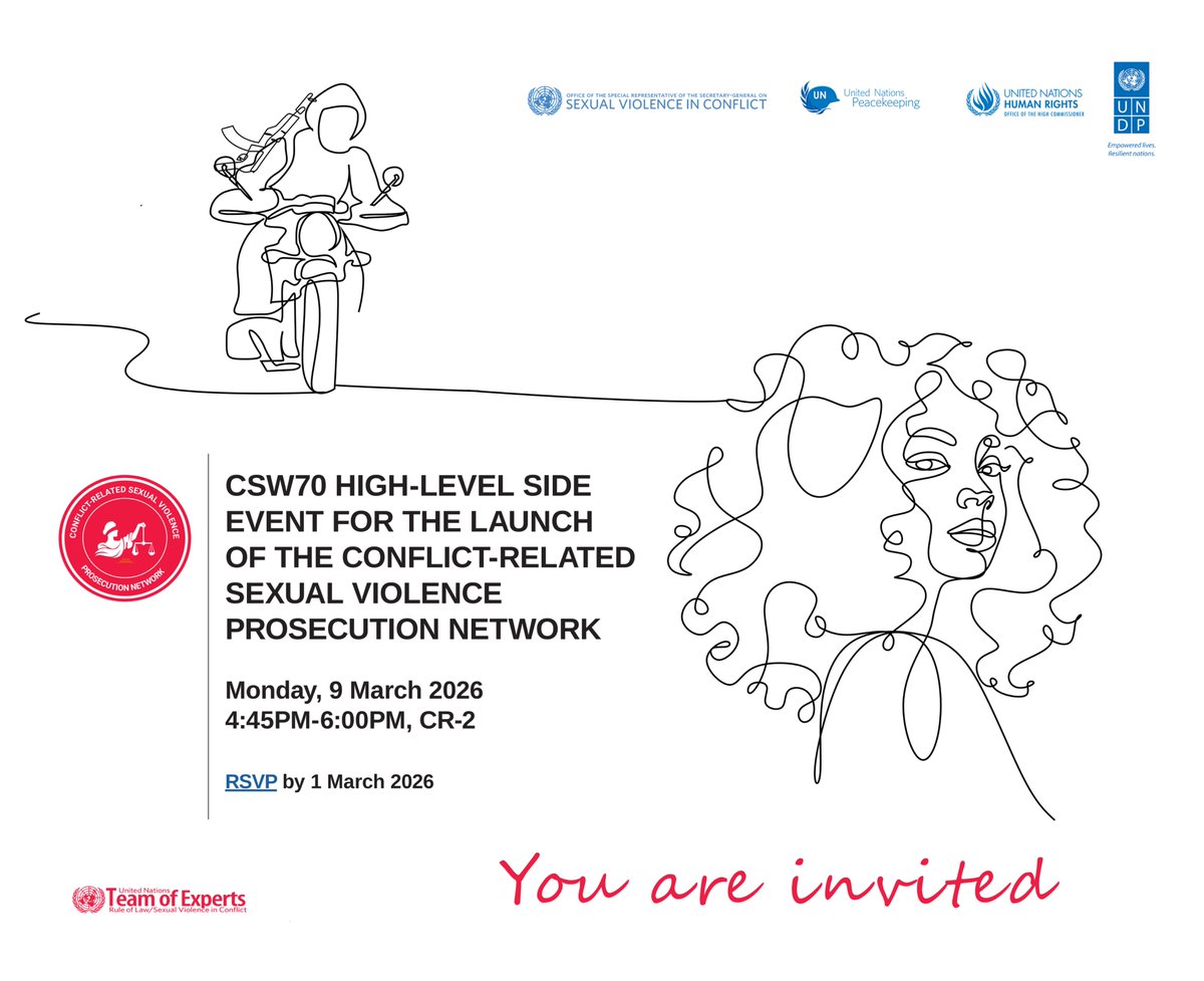 UN Against Sexual Violence in Conflict tweet media