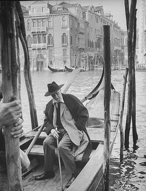 Ezra Pound in Venice.