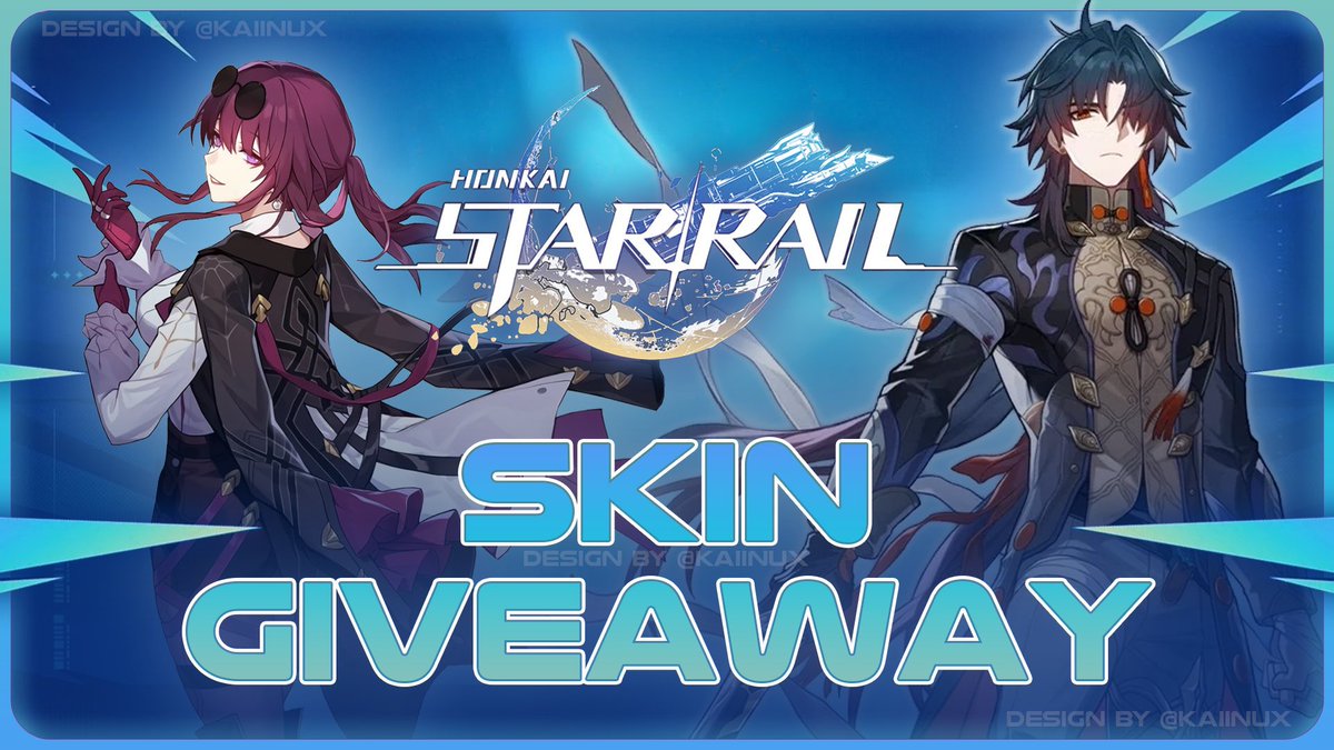 💙 HONKAI STAR RAIL X FORTNITE GIVEAWAY 💙

1 x Winner can choose between kafka or blade

✅️ Follow <a href="/abdxlhxsxxb1/">Abdyy</a> &amp; <a href="/VaczyyyIsCrazy/">Vaczyyy</a>
💙 Like
♻️ Repost
💬 Comment which skin you want with GIF

⏳ Ends in 48 hours!
#Fortnite