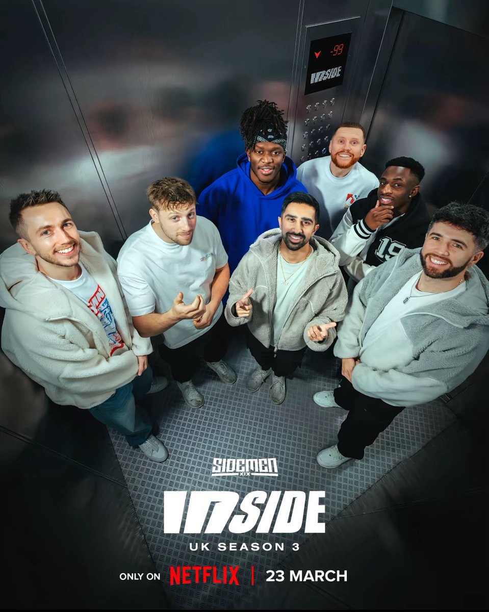 Plans from 23rd March… 🍗🎬 @sidemeninside