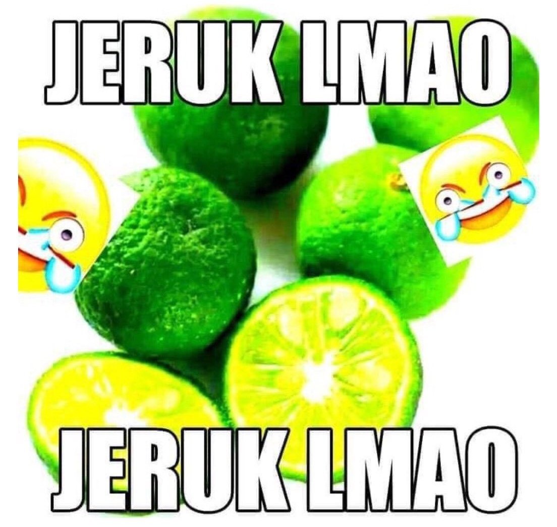 juned be like : akan ku trabas semuanya walaupun ketusuk daun nanas dikit