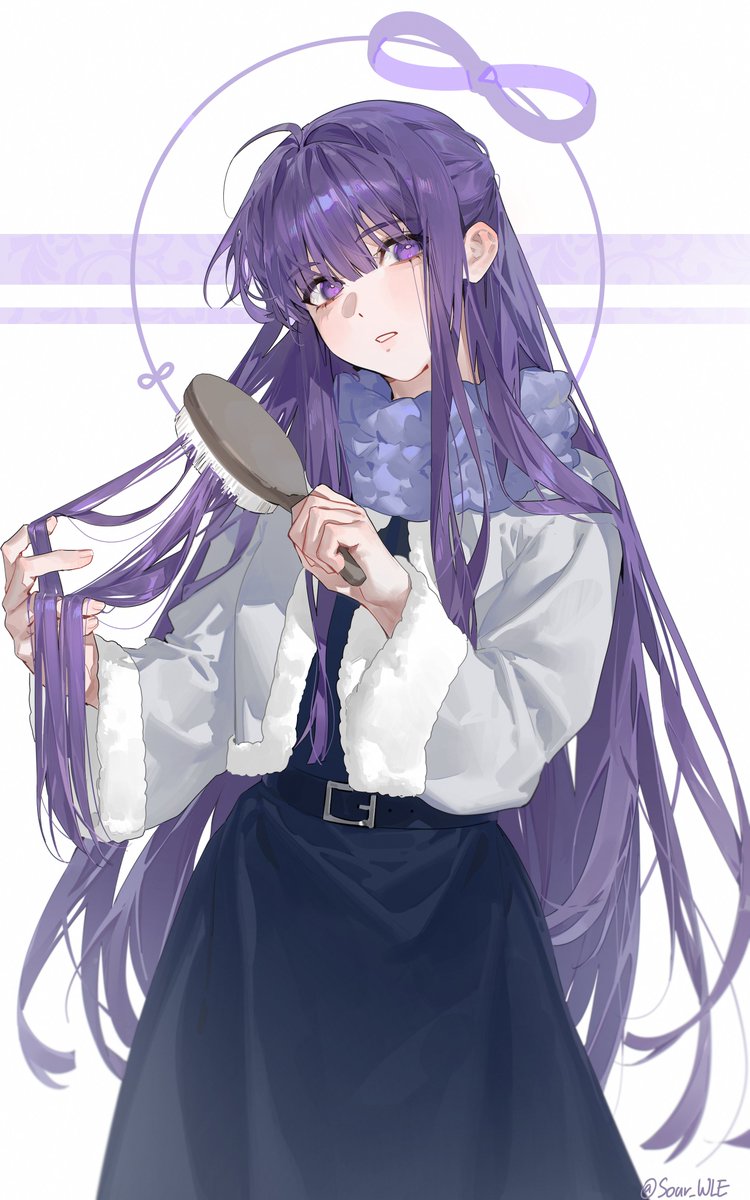 #10日チャレンジ #Frieren 
머리카락 그리고 싶을 때마다 페른을 그리기 (7/10)