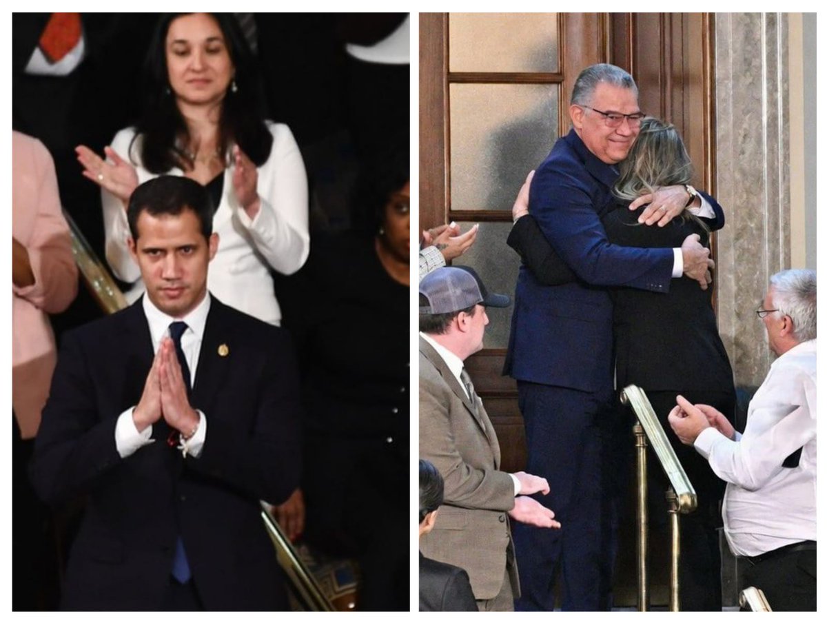 Juan Guaidó y Enrique Márquez son los dos últimos políticos invitados por Donald Trump a su discurso del Estado de la Unión.