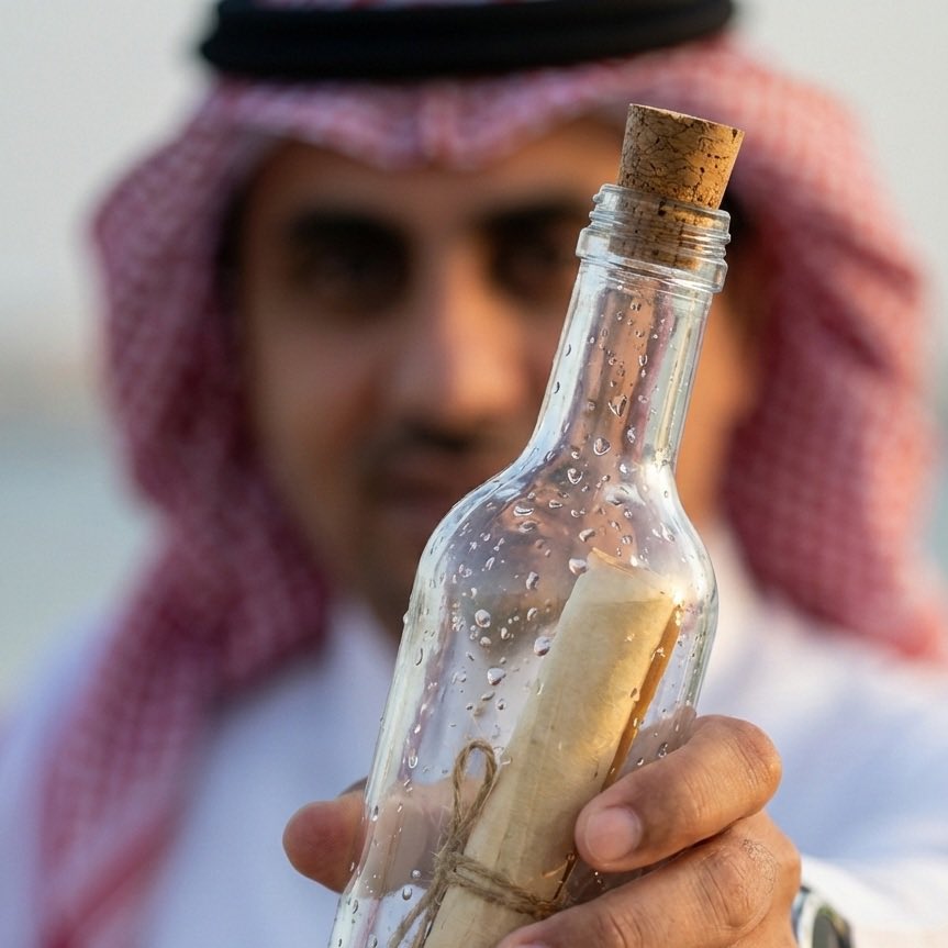 إلى من سيحمل اسمي بعد حين، وإلى كل من قد تصله رسالتي هذه في زمنٍ لا أعرفه… 

وأنا أتخيّل كمية الصور والمقاطع والمنشورات والتعليقات التي قد أخلّفها من بعدي، جال في خاطري أن أكتب إليك وقد  أدركتُ أنك لن تعرفني كما عرفتُ أنا أجدادي.. 
فأنا لم يكن لديّ منهم إلا صور نادرة، وحكاياتٍ