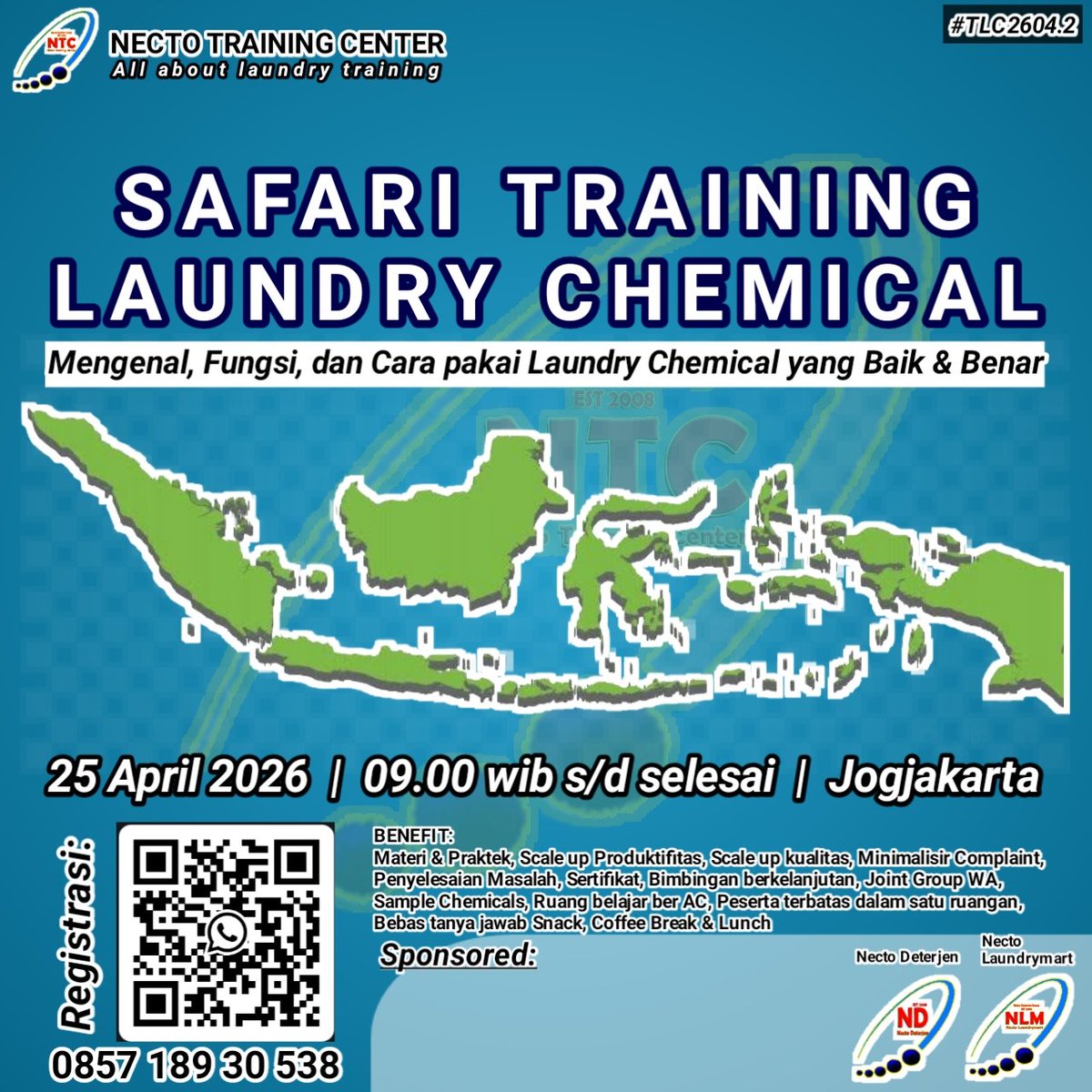 NectoDeterjen's tweet photo. Perbaiki laundry = perbaiki omset

Info lengkap pendaftaran silahkan hubungi WhatsApp kami 085718930538 https://t.co/TqDrJtPXTS