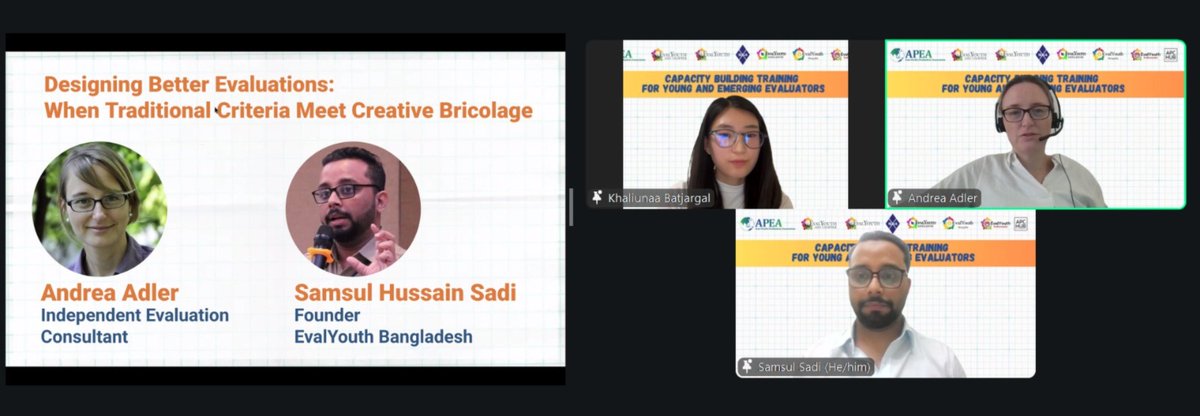 Asia Pacific Evaluation Association tweet media