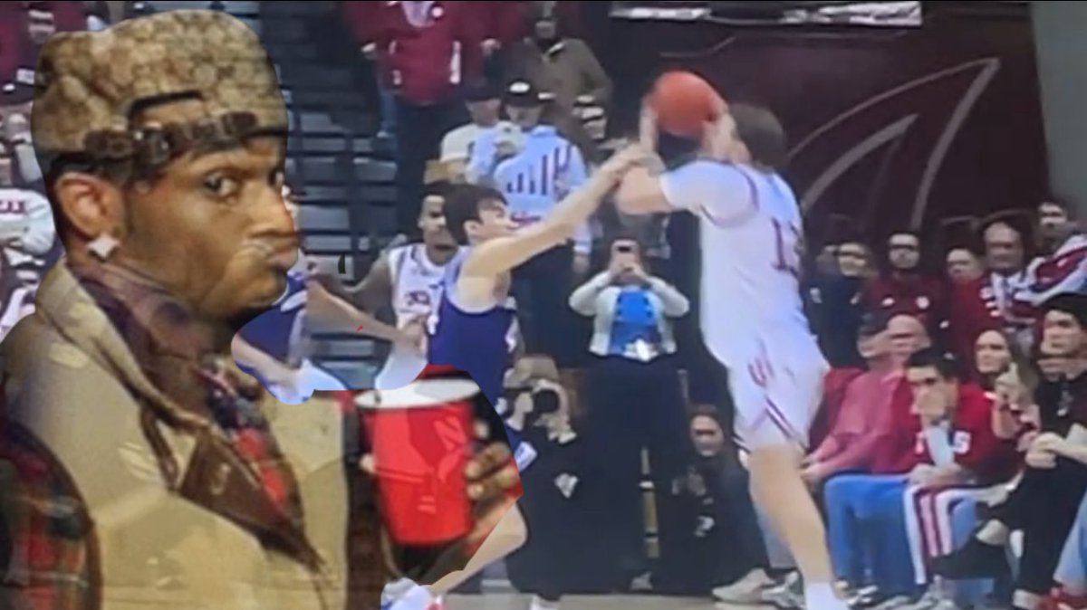 itsAntWright's tweet photo. Indiana should’ve never been in this position but you can’t miss this call https://t.co/NzRCWsE6Jf