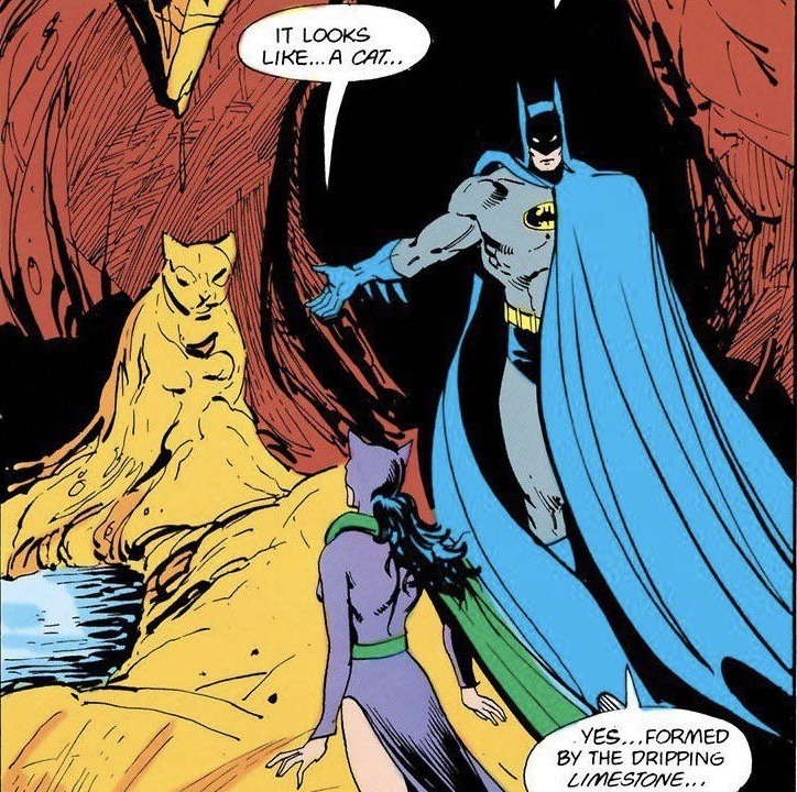 purpleselina's tweet photo. Bruce trying not to admit he’s in love while literally organizing a cave tour to show her a rock that made him think of her https://t.co/5Xujvog8Rl
