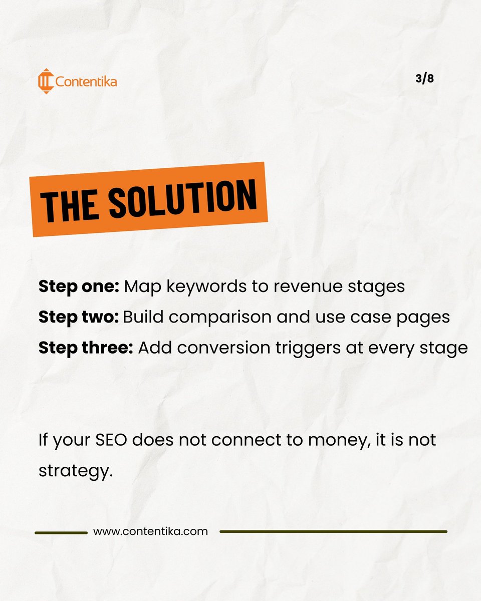 GoContentika's tweet photo. Your SEO is not failing. Your funnel is.
Traffic alone does not build revenue.
Let us help you start converting.

Send a DM today to start seeing SEO results in your business.

#SEO #Conversions #Vina2026
#SOTU2026 https://t.co/oGTFruMwIG