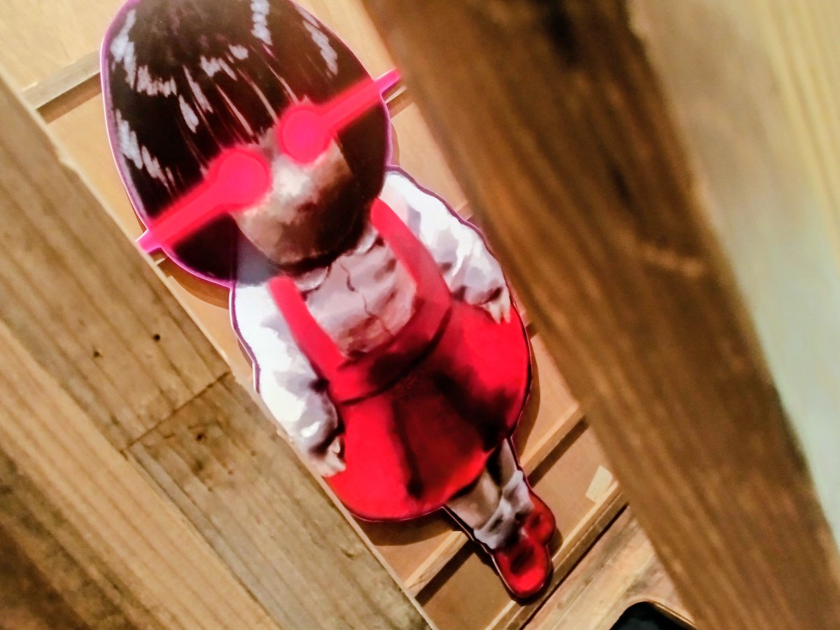 alice69dead's tweet photo. 都市伝説展！
オカルト好きにはたまらない企画展。
展示パネル多めですが、個人的にはかなり見応えありました。
特にラストの呪物コーナーの、目を合わせられないほど不気味なルクテープ人形がほんとに怖かったです🥲
 #都市伝説展 https://t.co/7UOcfOOnO0