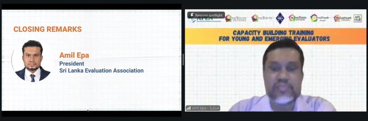 Asia Pacific Evaluation Association tweet media