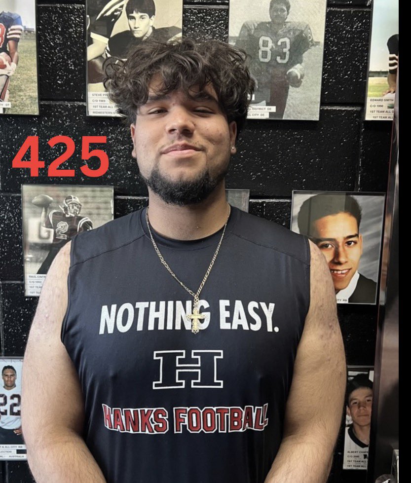 Coach_Veliz's tweet photo. End of @Hanks_Football Phase 1 of off-season. Our top 4 guys in Squat! #RiseAndConquer #TheKingdom #The212Works
ISAIAH OCHOA (c/o ‘27)
JOAQUIN LOPEZ (c/o ‘27)
AUSTIN DEUCHER (c/o ‘27)
AUSTIN FRERES (c/o ‘27)
@JMHanksHigh @HanksGutierrez @HanksAthletics https://t.co/449UL6SCq0