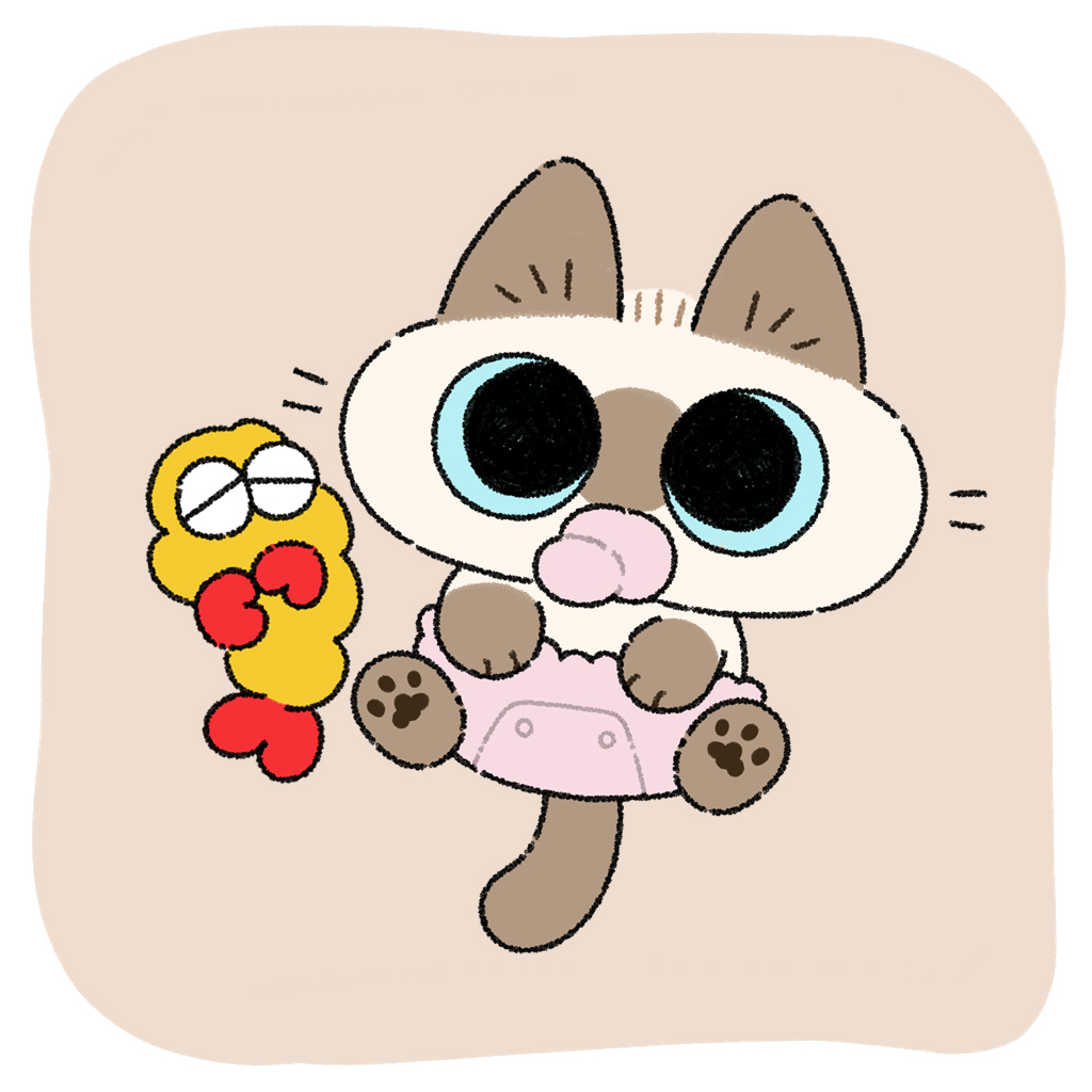 のべ子とシャム猫あずきさん tweet media