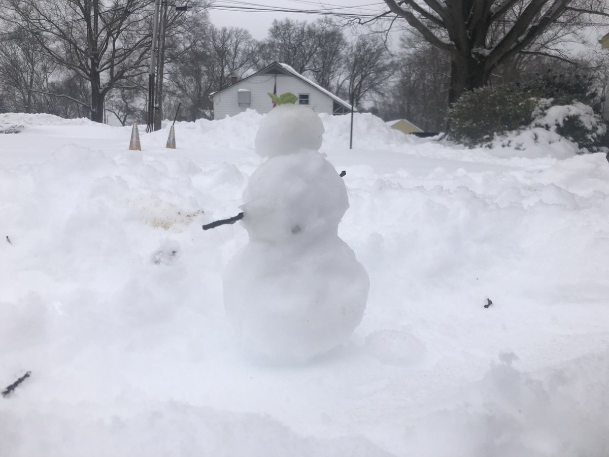 I made a Snowman! :D