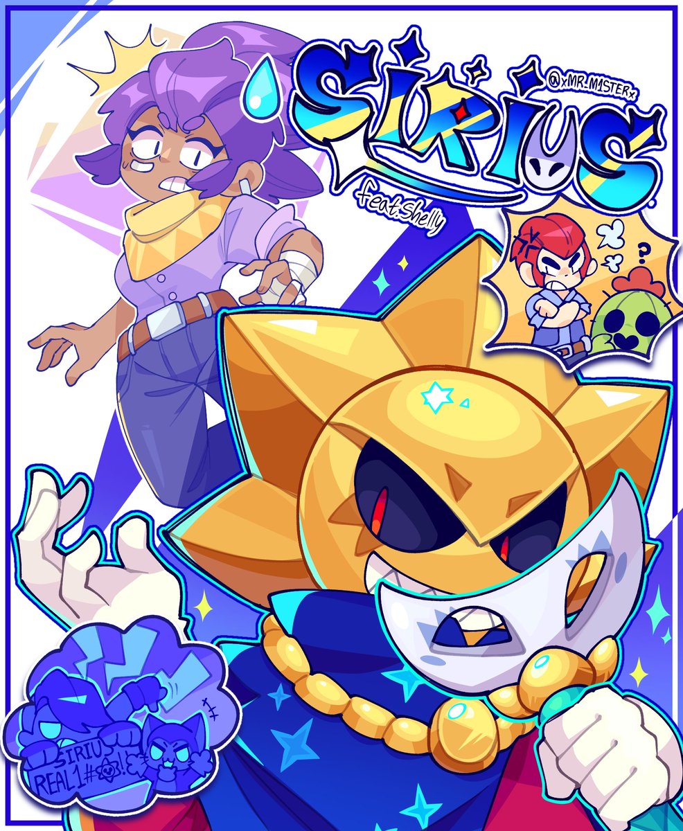 Why so Sirius?!🎭
#BrawlStars #BrawlStarsArt