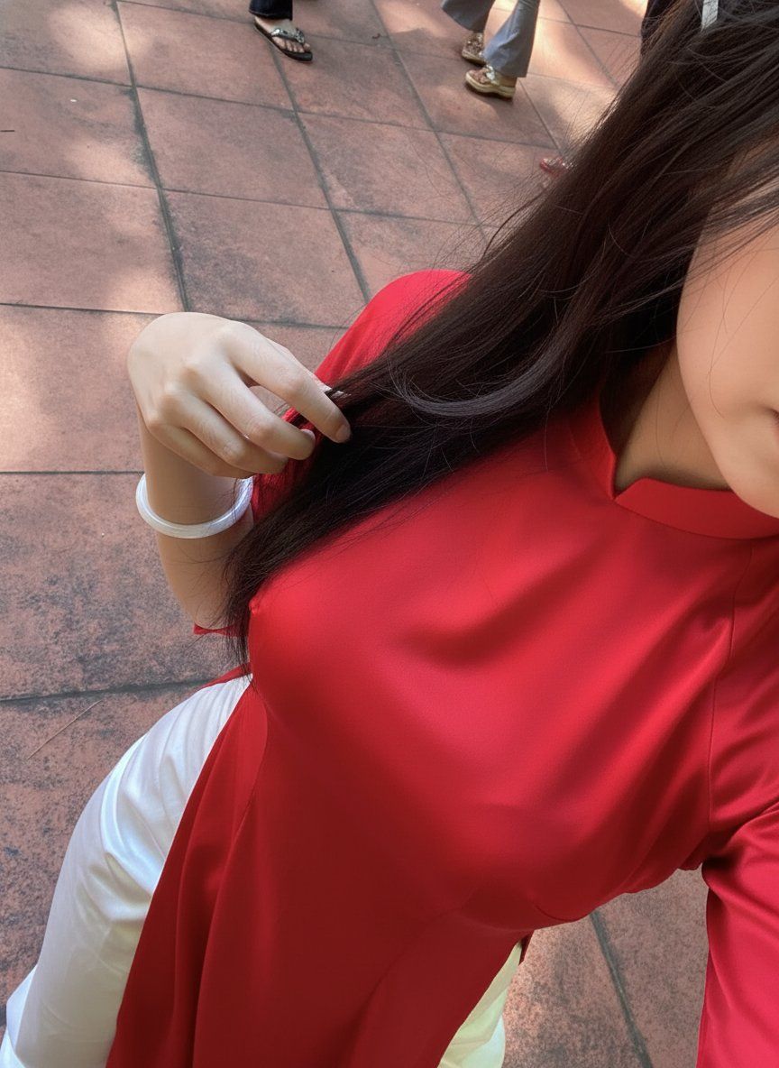 Ảnh từ tết mà nhìn lại thấy mình cũng ngon ghee