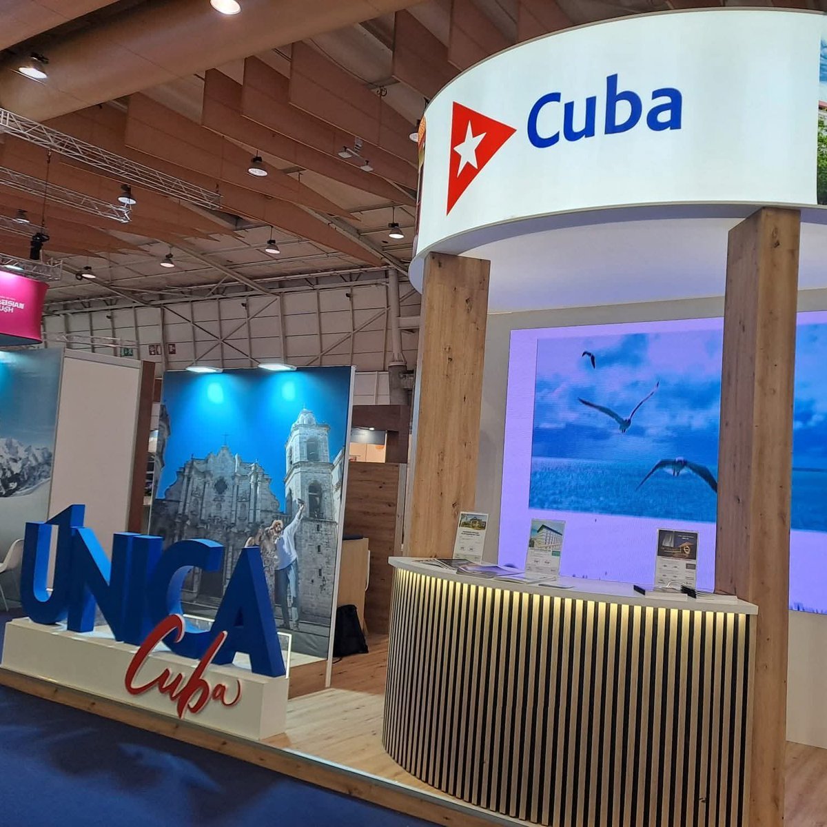 Cuba 🇨🇺 presente en la Feria Internacional de Turismo de Lisboa, BTL 2026, principal bolsa de viajes y turismo de Portugal.
🗓 25 de febrero al 1 de marzo
📍 Parque de las Naciones de Lisboa
📸 <a href="/MinturCuba/">Ministerio Turismo</a> #CubaUnica