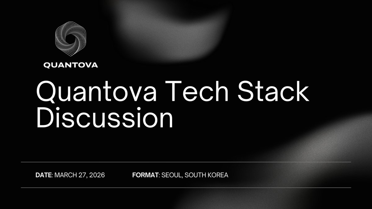 Quantova Events tweet media