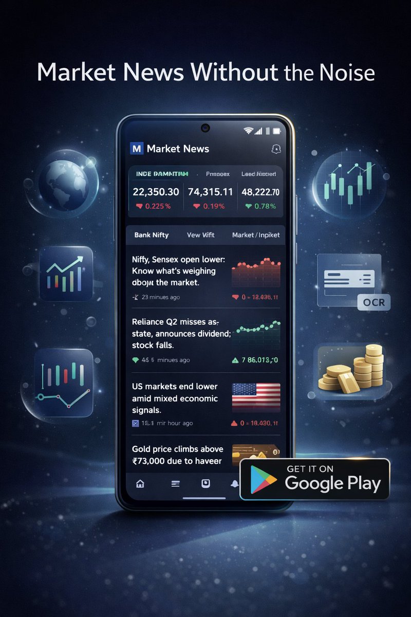 BullishB82215's tweet image. Stop doom-scrolling.
Start decision-making.
Market News
 play.google.com/store/apps/det…

#HMDAiFeaturePhone #RSCode #CompromisedCongress #Nallakannu #NCERT #Israele #OmPrakash #AntiHinduJagan #RashmikaMandanna #FirstLook #VRUSHAKARMA