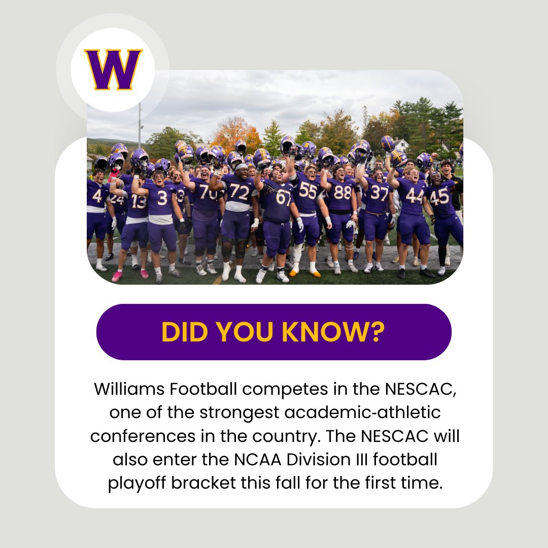 Williams Football (@WilliamsEphsFB) / Posts / X