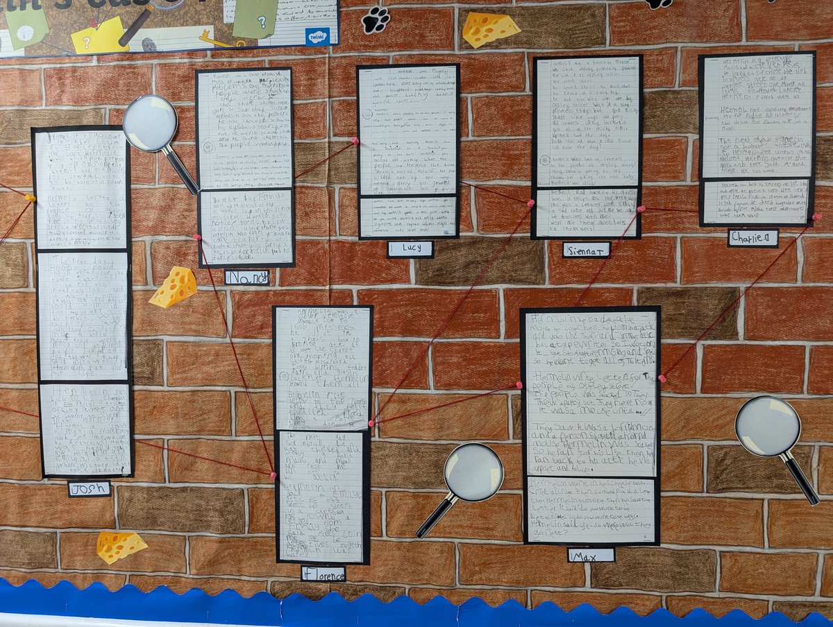 stmarys_CofE's tweet image. Another amazing display has appeared on one of our corridors this time it's wonderful pieces of writing which Y1 have completed @LiteracyCounts1 #year1 #writing