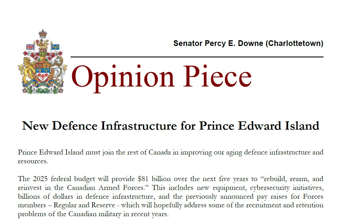 Senator Percy Downe tweet media