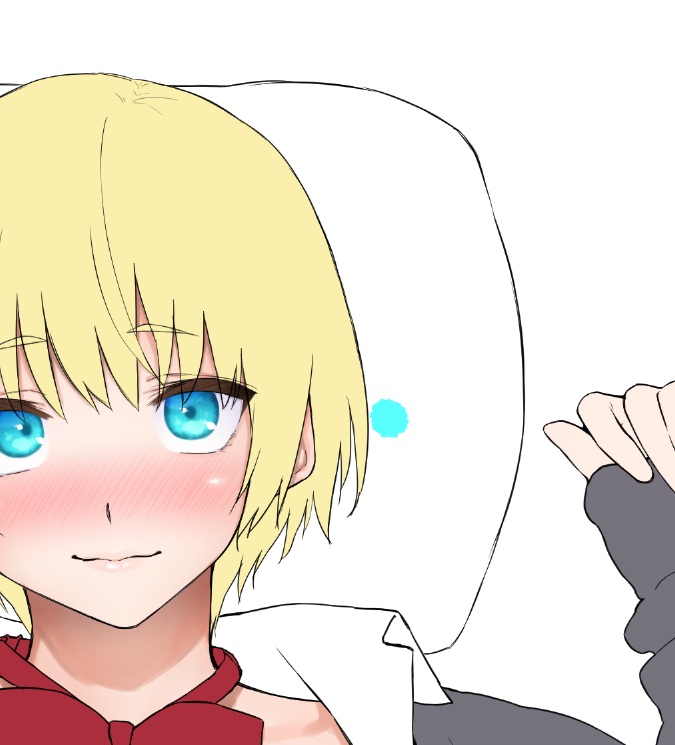 瞳の塗り、めっちゃきれいな色で塗れてハッピー 