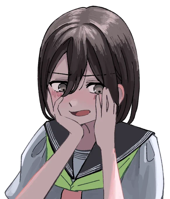 西さんが可愛すぎたのでrkgk #正反対な君と僕
