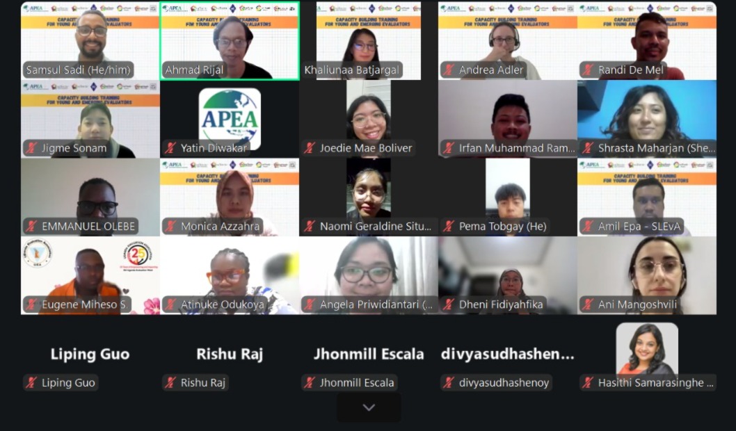 Asia Pacific Evaluation Association tweet media