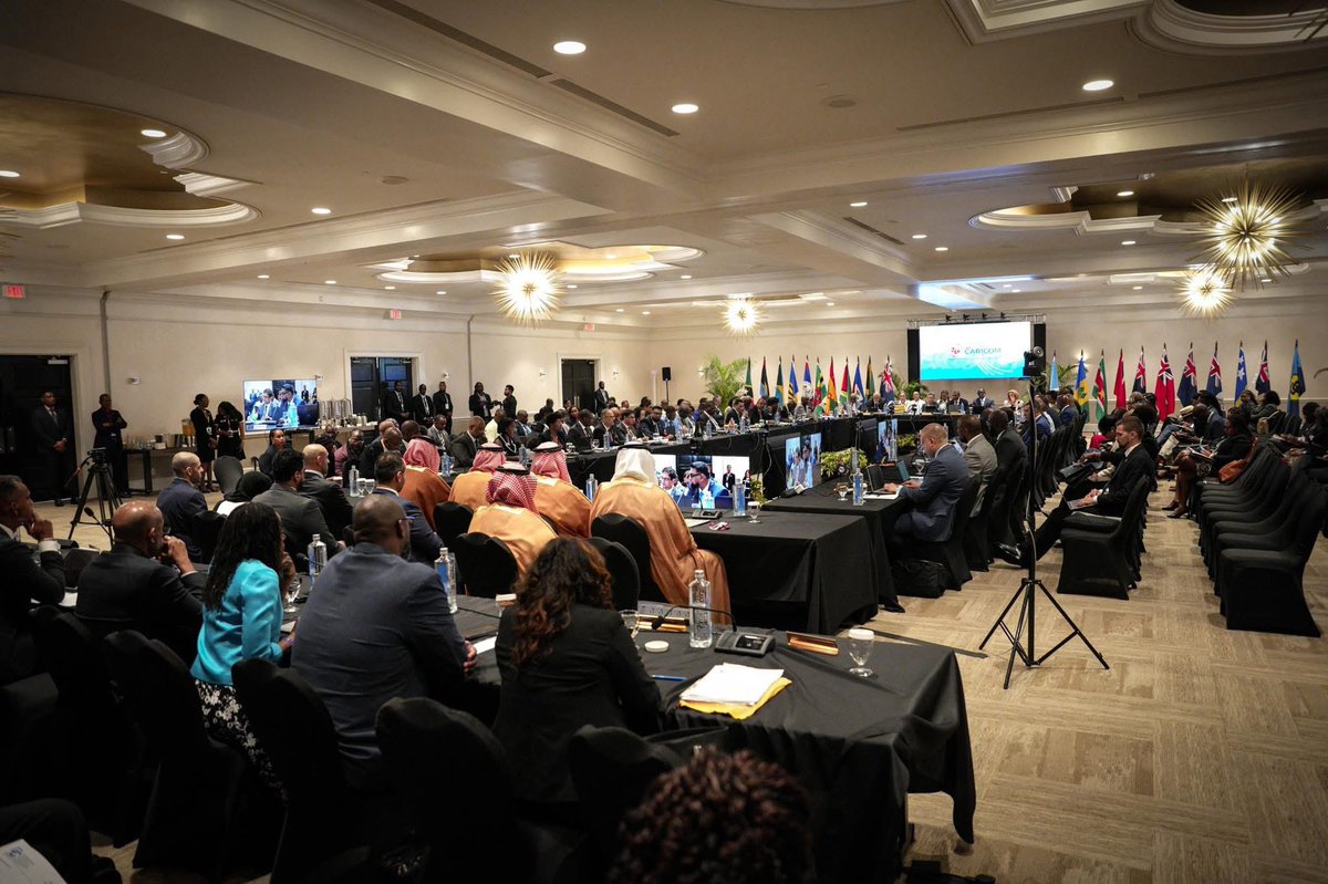 Hon. Dr. Terrance Drew tweet media