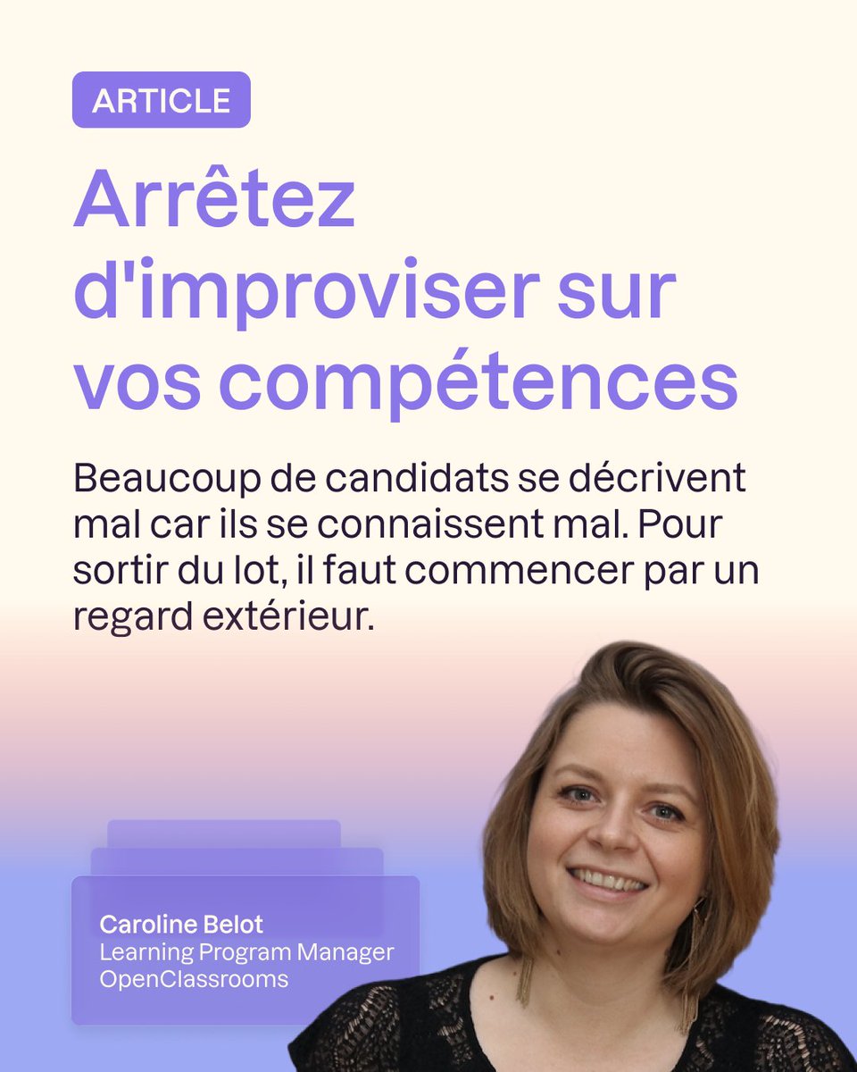 OpenClassrooms tweet media