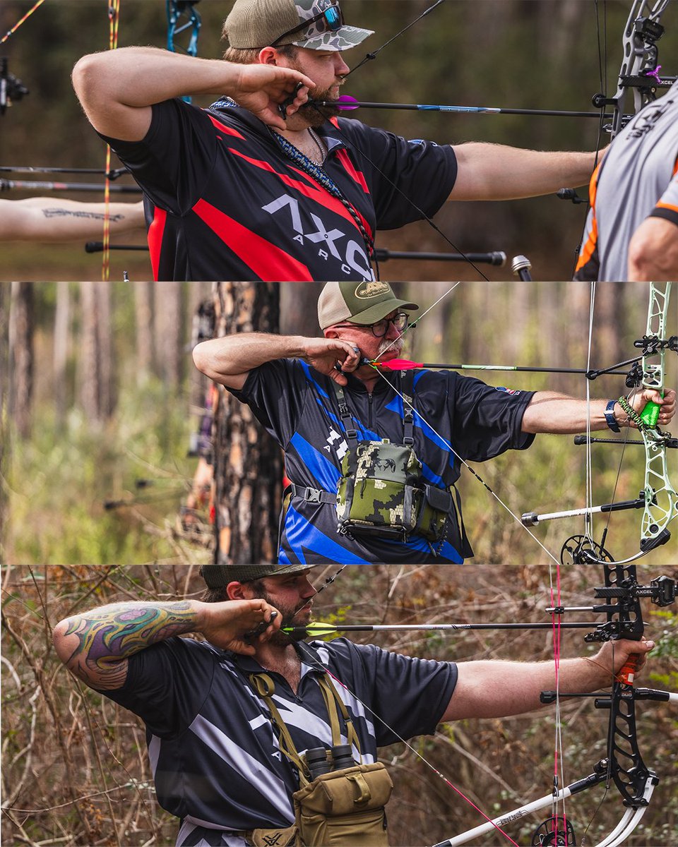 truball_axcel's tweet photo. Kicked off 3D season at ASA Foley 🔥
From releases to sights to hats and our new shooter shirts, we saw it all! Shout out to everyone representing T.R.U. Ball® / AXCEL® this weekend 👏
-
#ASAArchery
#RealNumber1
#LeadingTechnology
#ProvenResults
#WeMakeArcheryBetter https://t.co/BPkoumIZkk