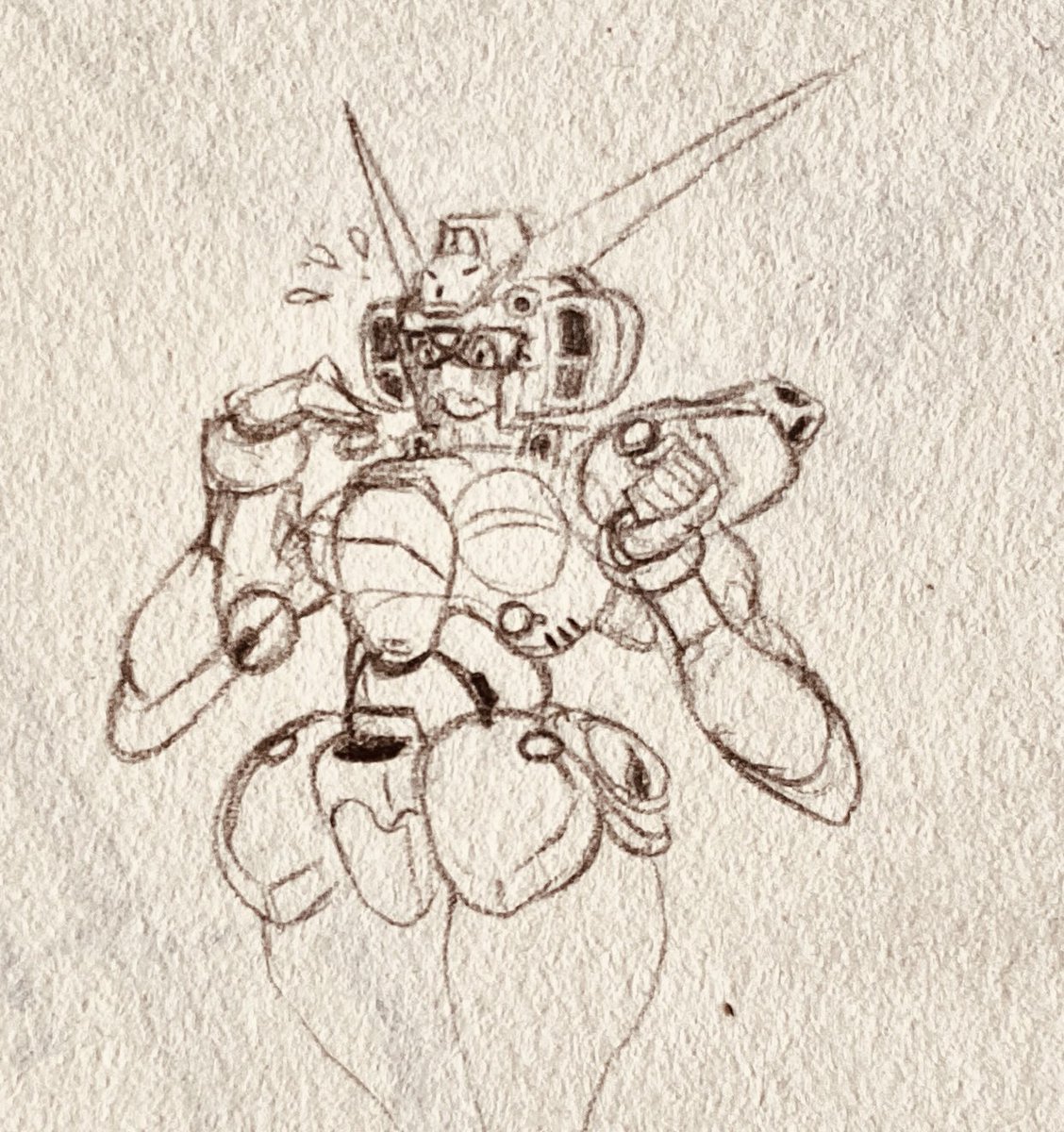 I made a Victory Gundam (+V-Dash) inspired by <a href="/Sachieehkun/">Sachielkun Artblock will be defeated.</a>’s cool designs.